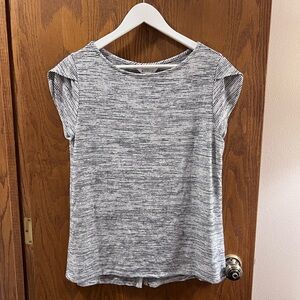 NWOT Market & Spruce Striped Short Sleeve Top